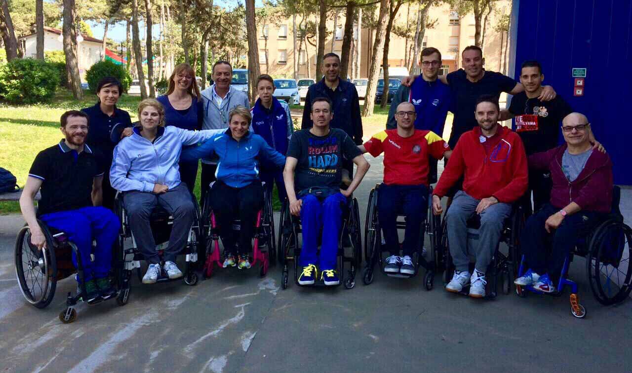 Azzurri paralimpici ultimo raduno pre Mondiale 2017