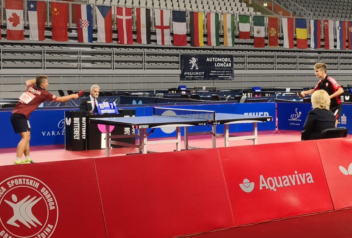 Andrea Puppo contro Zandecki Open di Croazia giovanile 2018