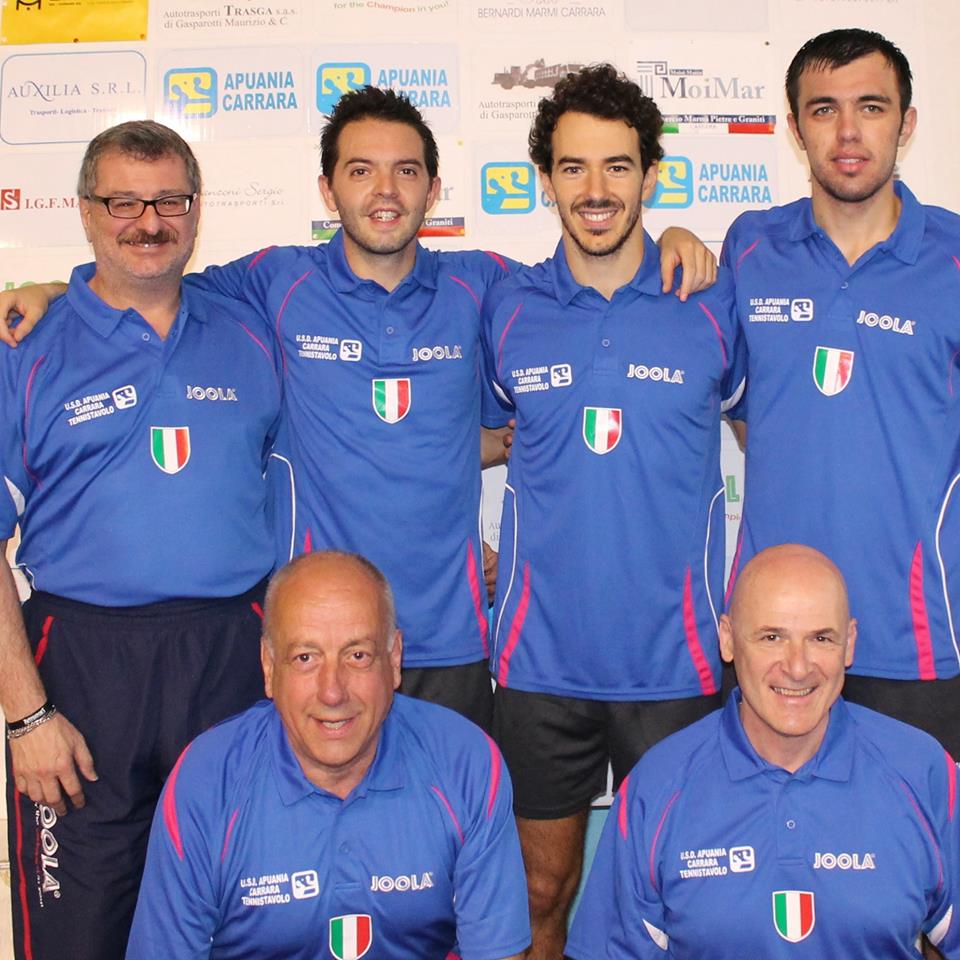 Apuania Carrara squadra 2017 2018