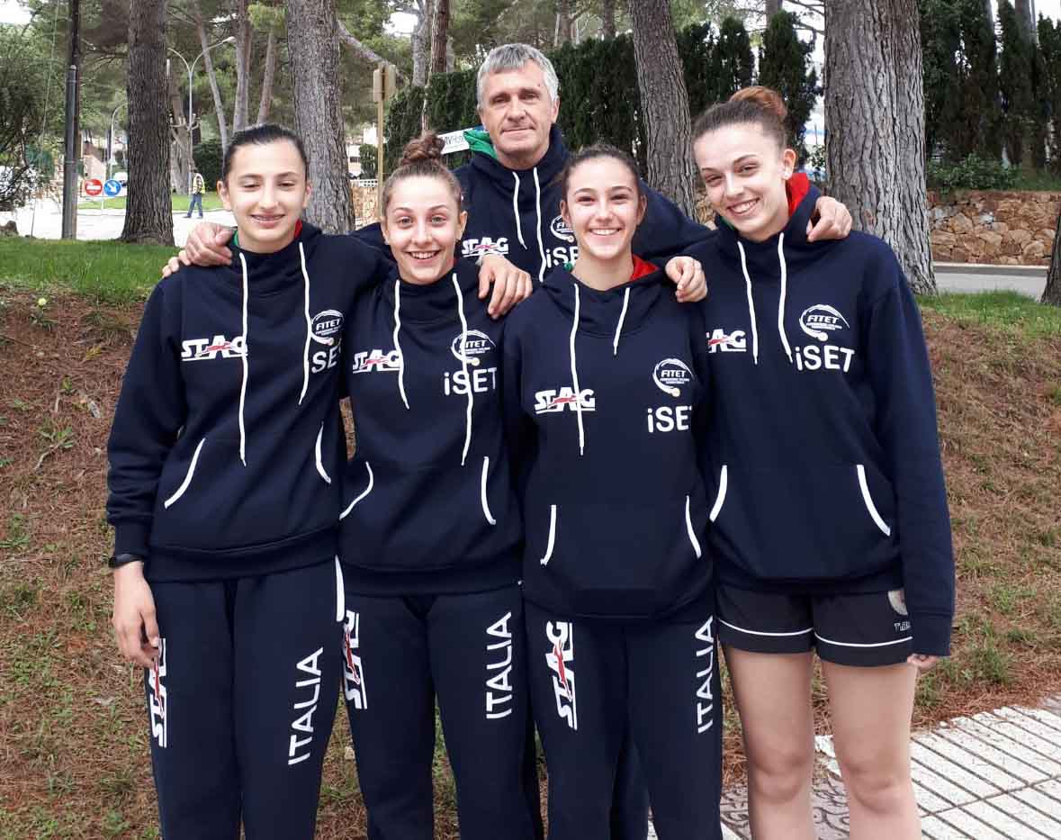 Azzurre cadetta allOpen di Spagna giovanile 2018
