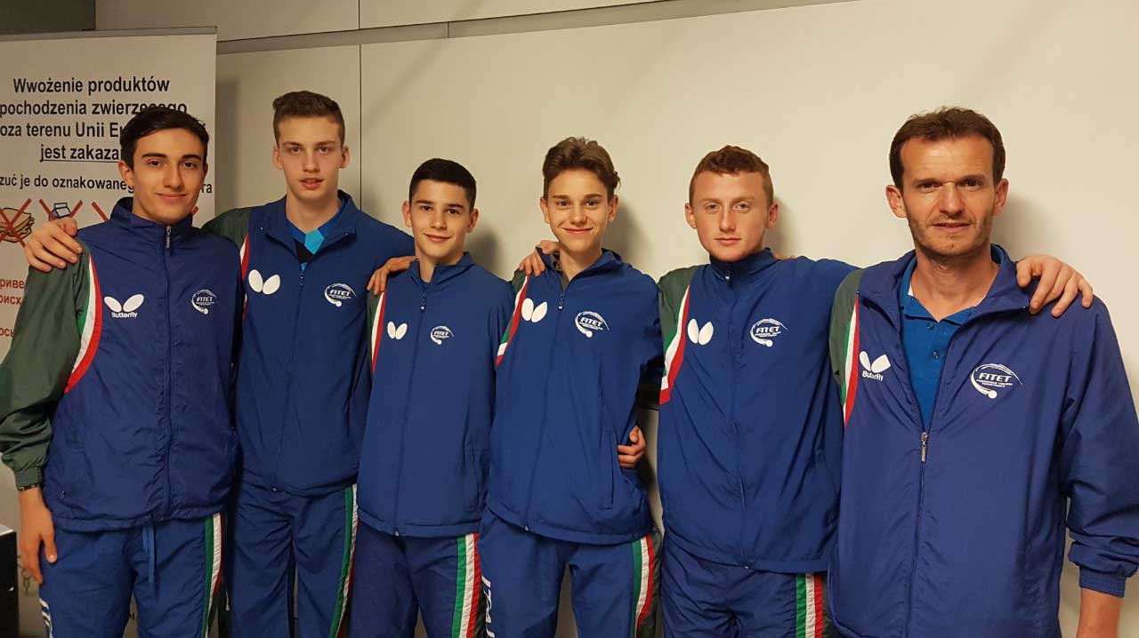 Azzurri juniores allOpen di Polonia 2017