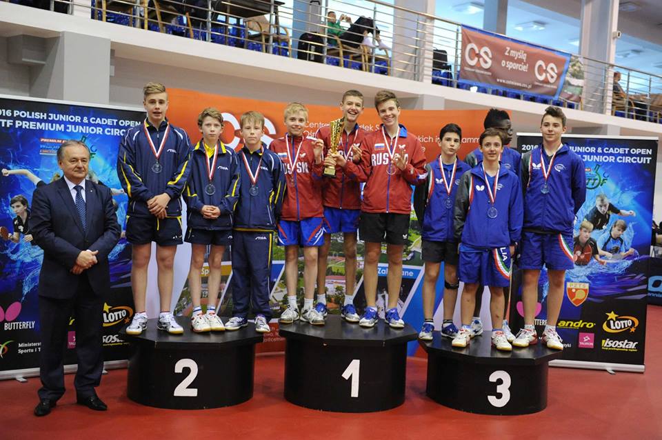 Cadetti bronzo allOpen di Polonia giovanile