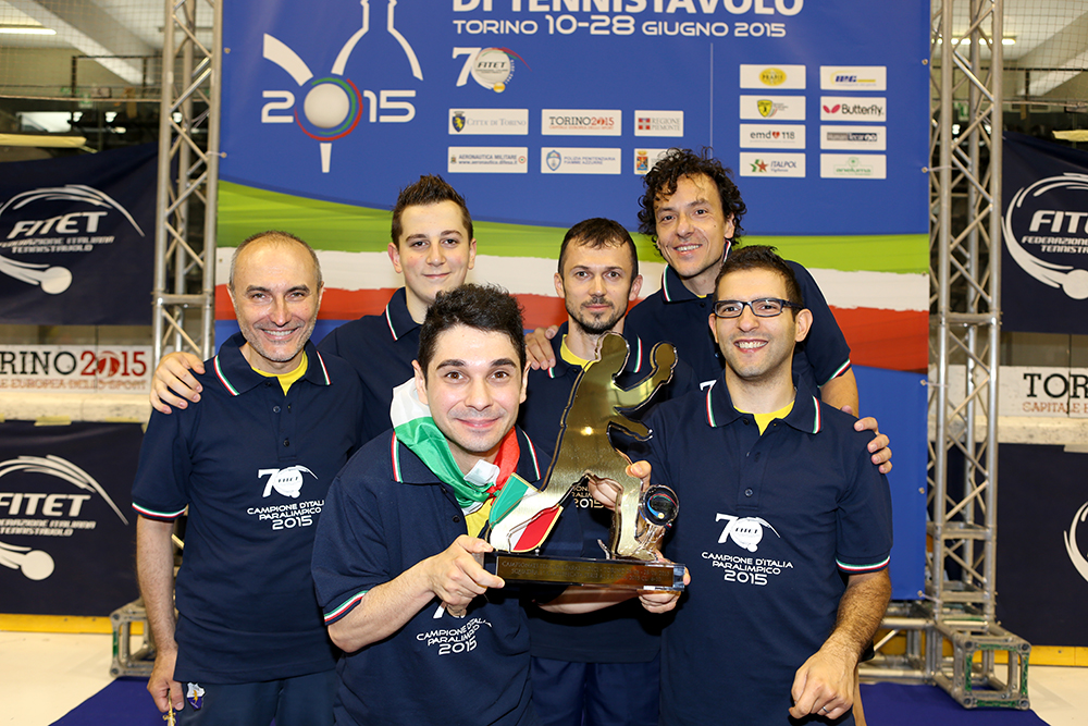 Cus Torino campione dItalia paralimpico