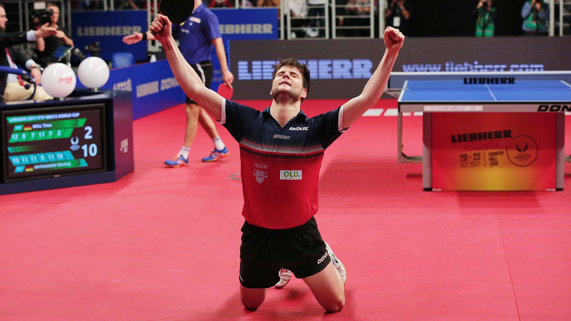 Dimitrij Ovtcharov vince World Cup 2017 di Liegi