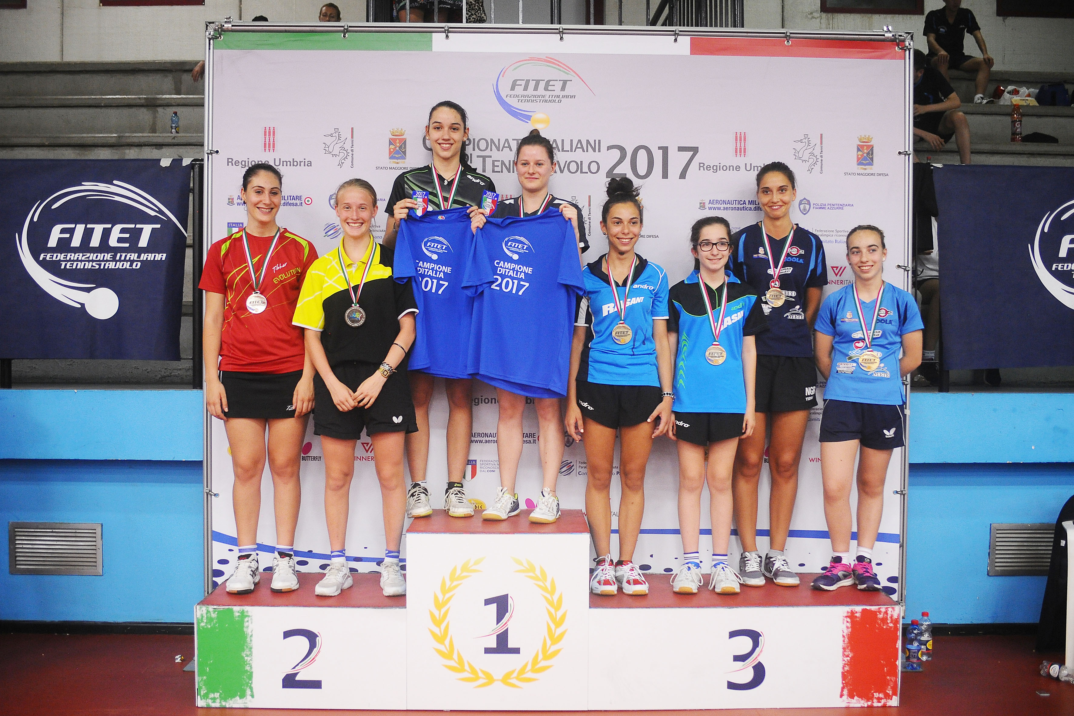 Doppio femminile terza categoria Terni 2017