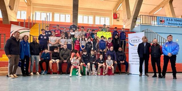 FITeT Calabria campionati regionali giovanili 2023