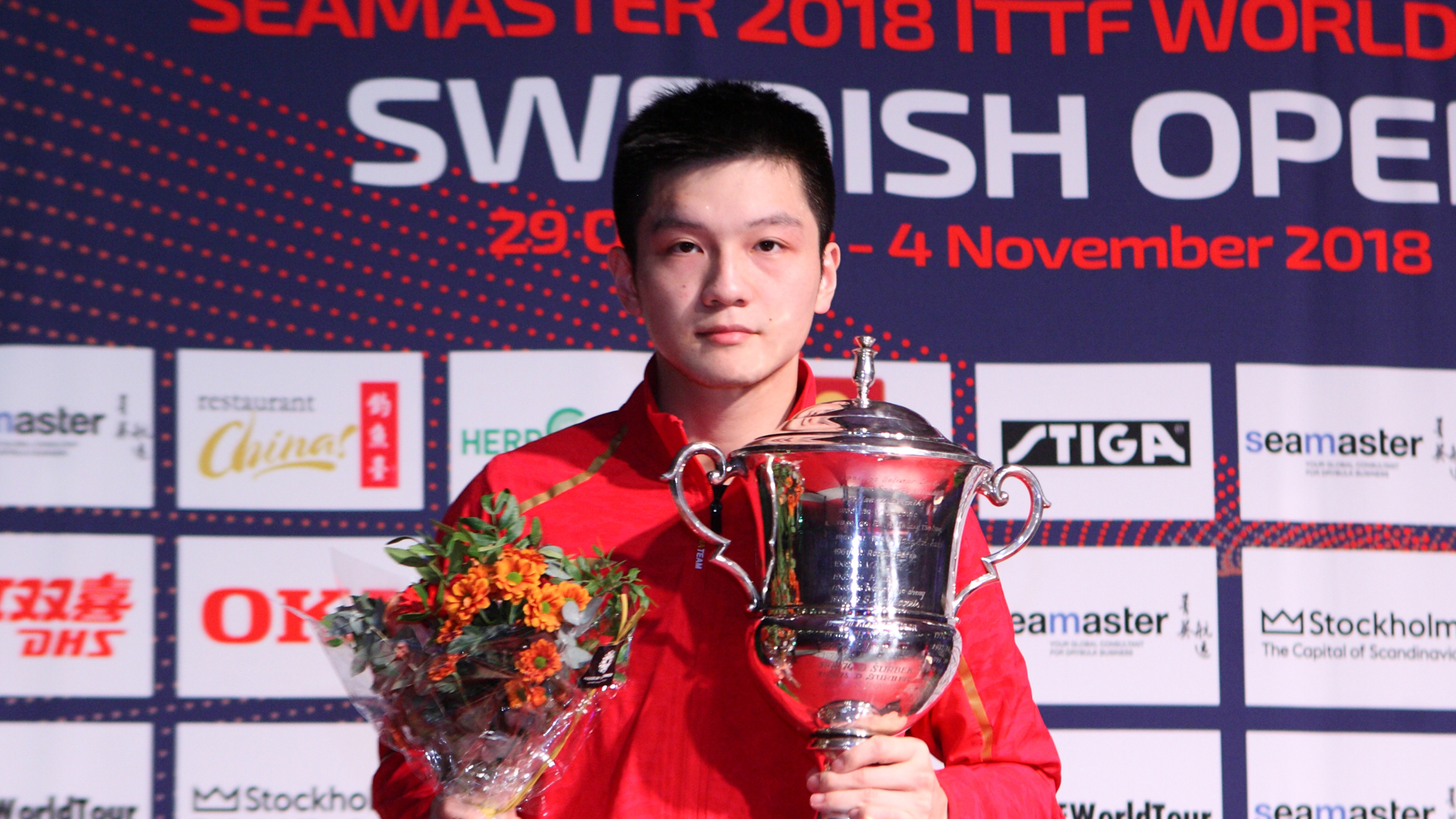 Fan Zhendong vince Open di Svezia 2018