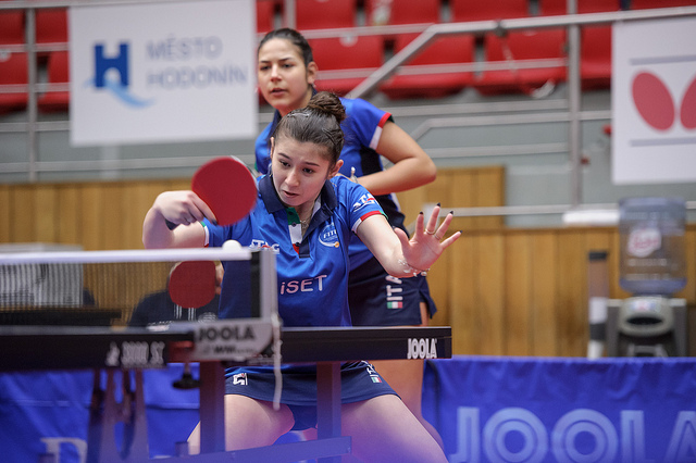 Gaia Monfardini e Jamila Laurenti Open di Repubblica Ceca giovanile febbraio 2019