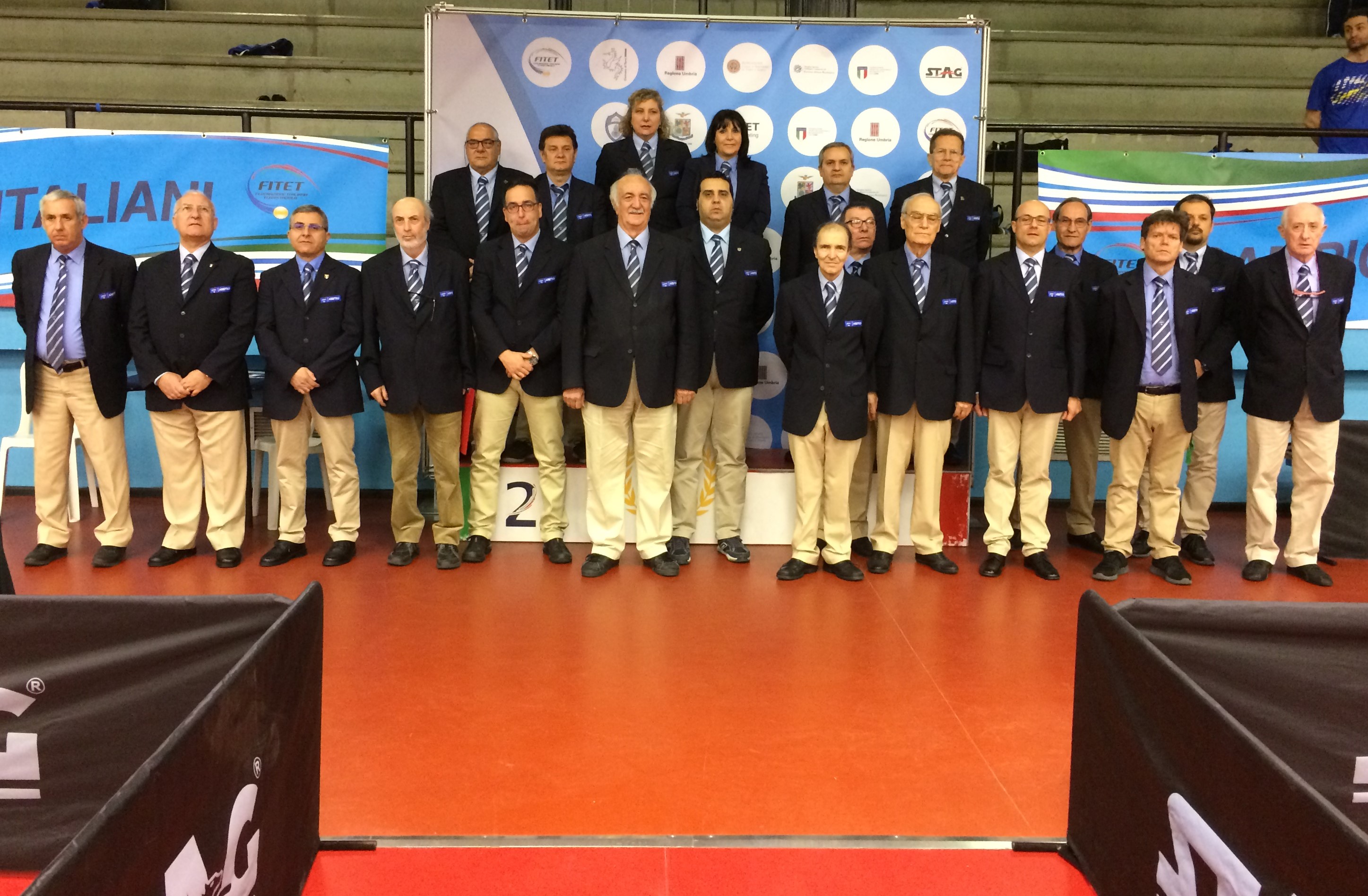 Gruppo arbitri Campionati Italiani Giovanili 2018 ok