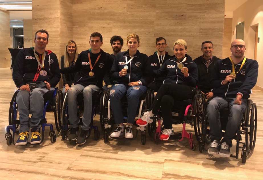 Italia paralimpica allOpen di Slovenia 2018