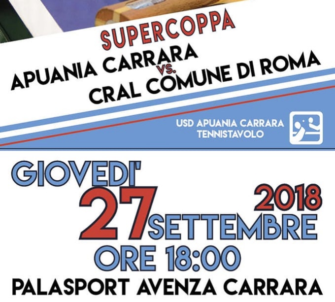 Locandina Supercoppa Italiana 2018