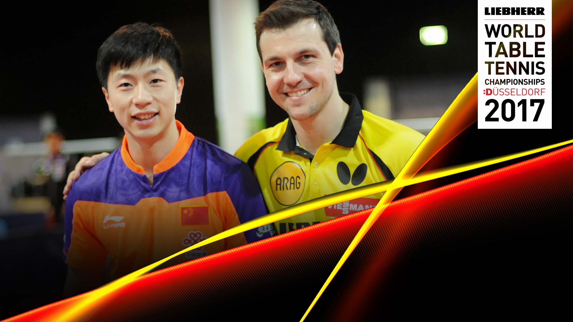 Ma Long e Timo Boll