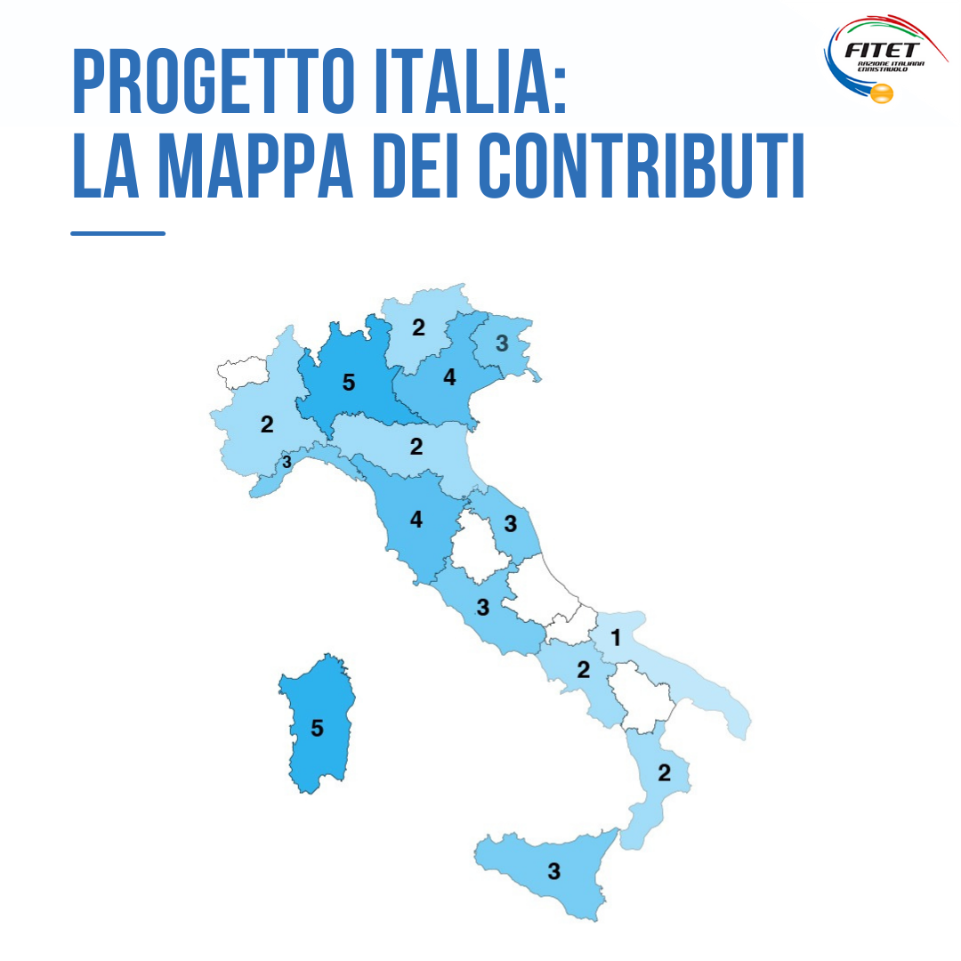 Mappa Contributi progetto Italia 2021 2022