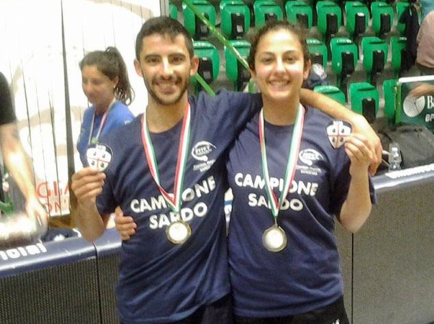 Marco Sarigu e Michela Mura campioni assoluti sardi 2018