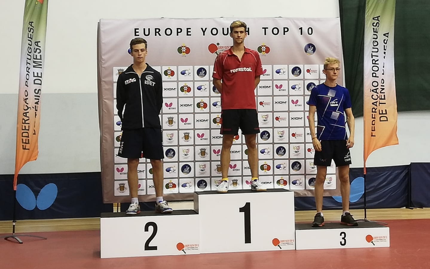 Matteo Mutti podio Top 10 Europeo Giovanile 2018