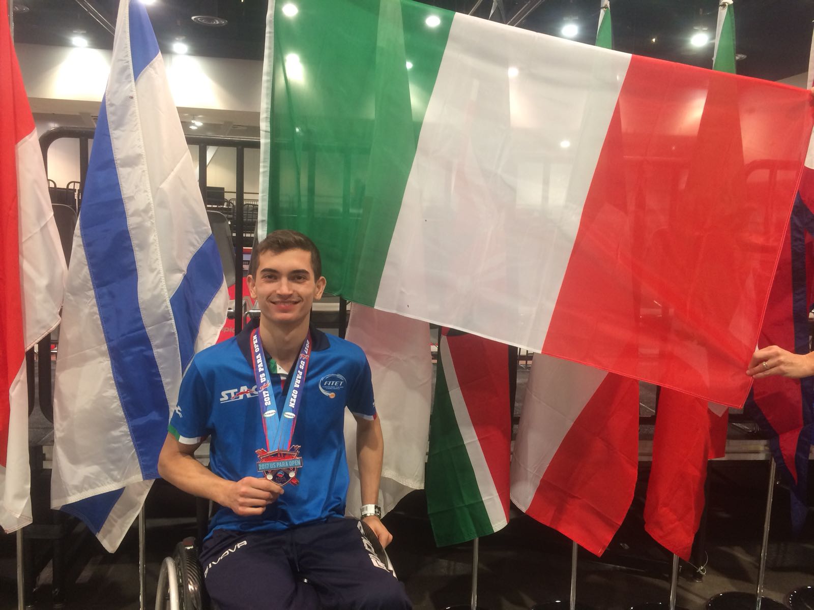 Matteo Orsi bronzo allo US Open 2017
