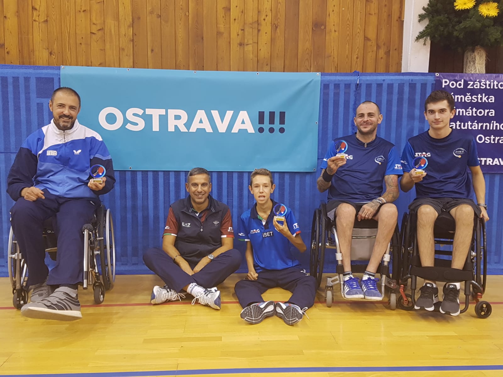 Medagliati azzurri a squadre allOpen di Repubblica Ceca 2018