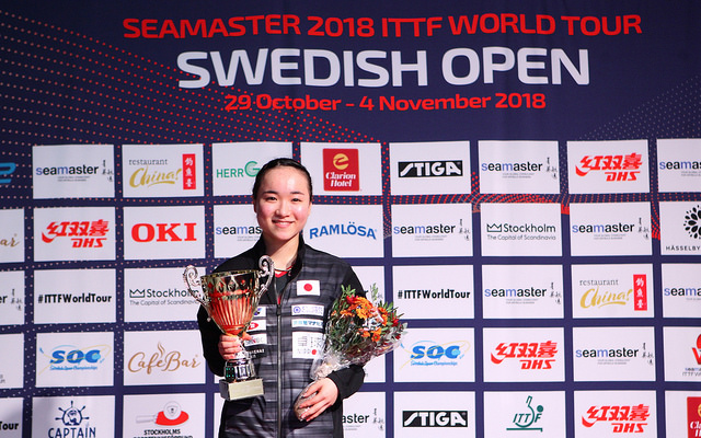 Mima Ito vince Open di Svezia 2018
