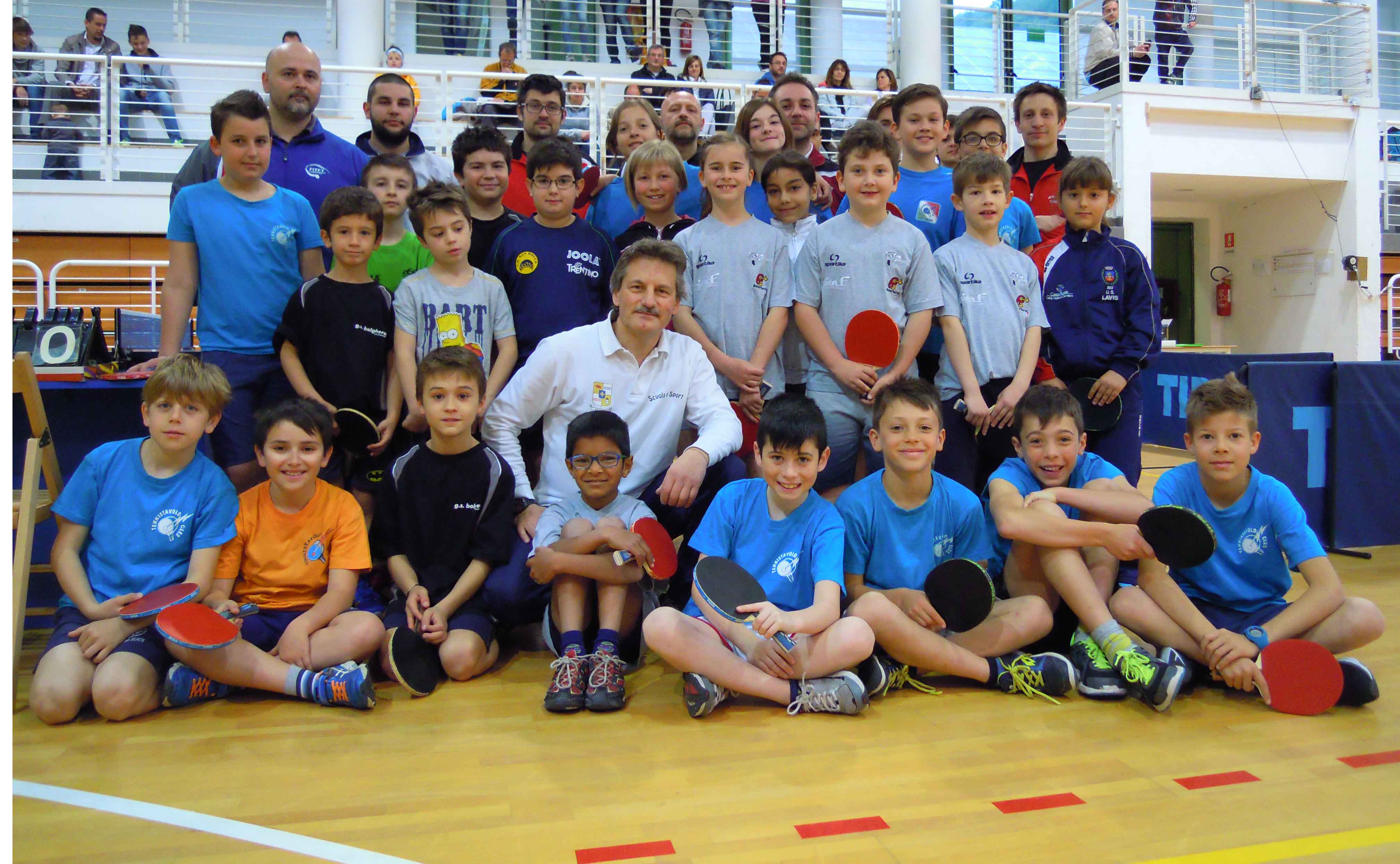 Ping Pong Kids fase regionale Trentino