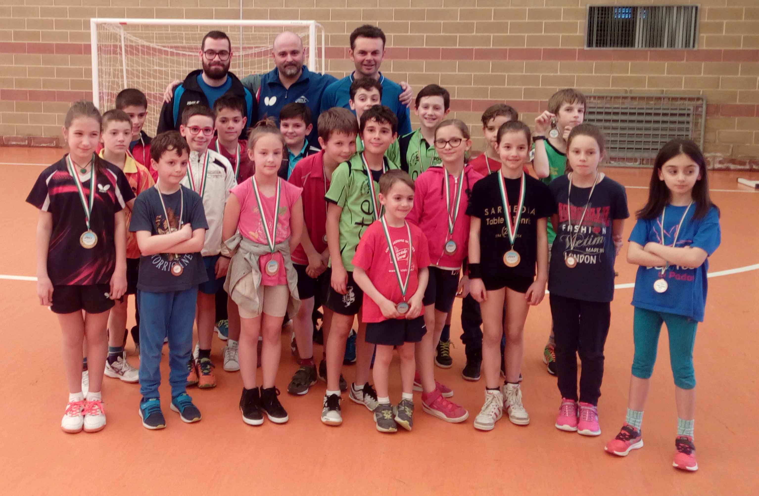 Ping Pong Kids fase regionale Veneto