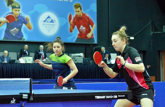 Solomiya Brateyko e Natalia Bajor campionesse europee di doppio Under 21 2018
