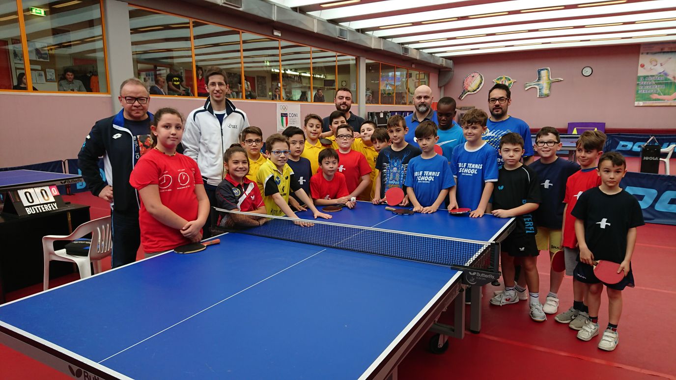 Stage giovanile Marche Ping Pong Kids maggio 2018