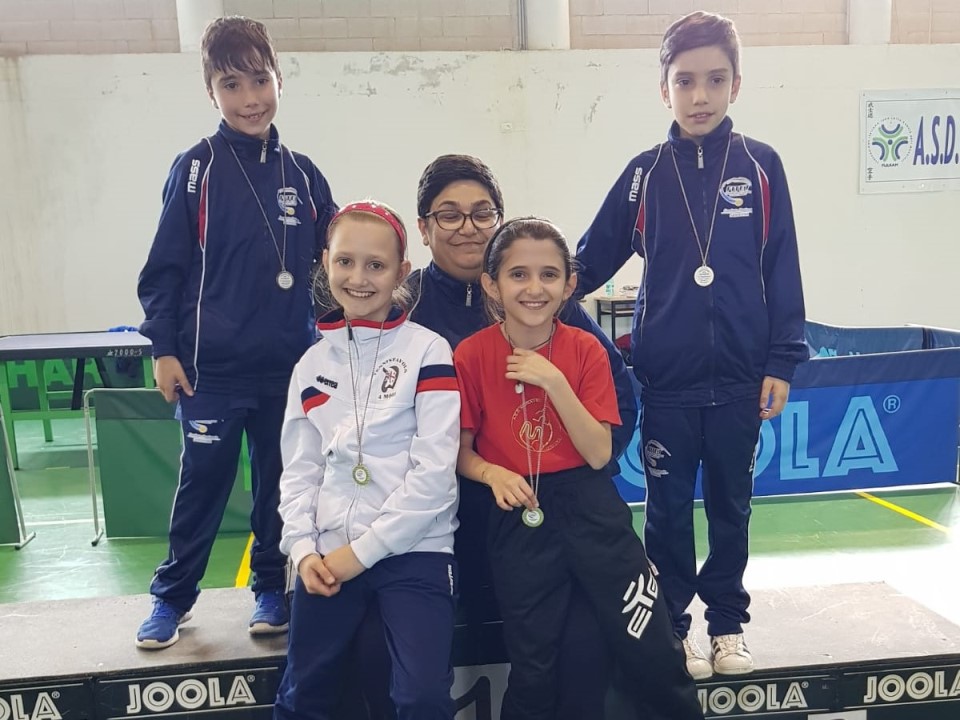 Stage giovanile Sardegna Ping Pong Kids aprile 2018
