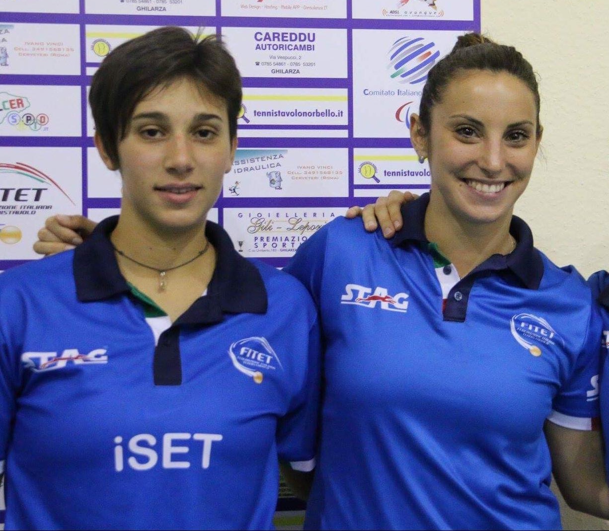 Veronica Mosconi e Chiara Colantoni