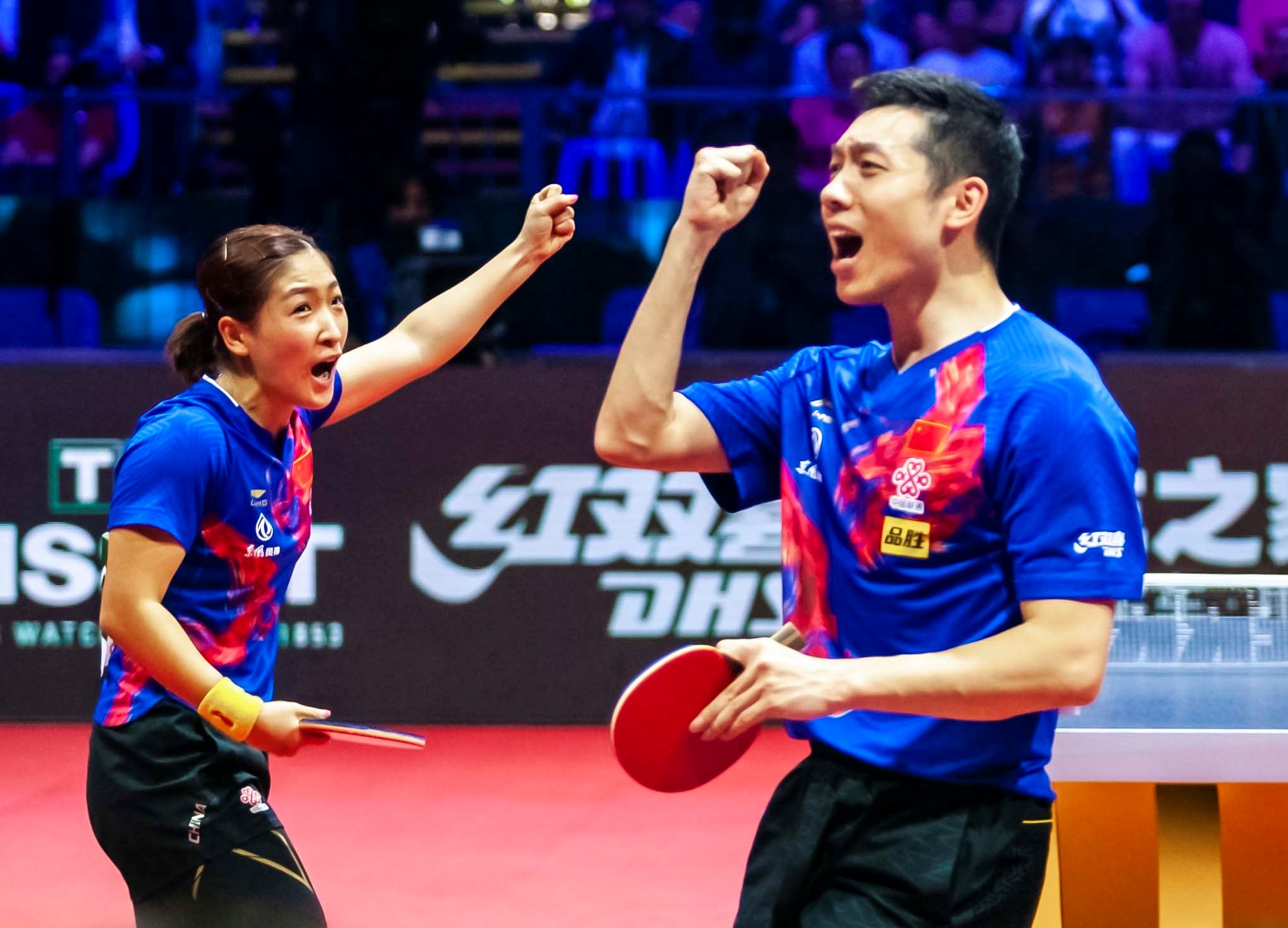 Xu Xin e Liu Shiwen campioni mondali di misto 2019