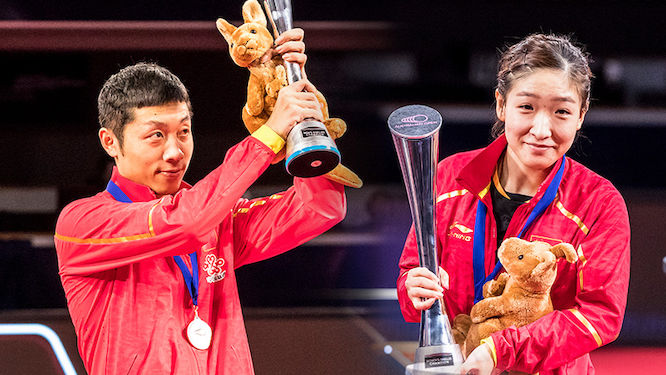 Xu Xin e Liu Shiwen vincono Australian Open 2018