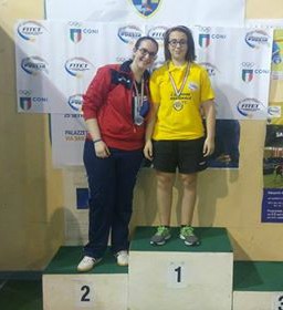 podio singolo femminile quarta categoria Puglia