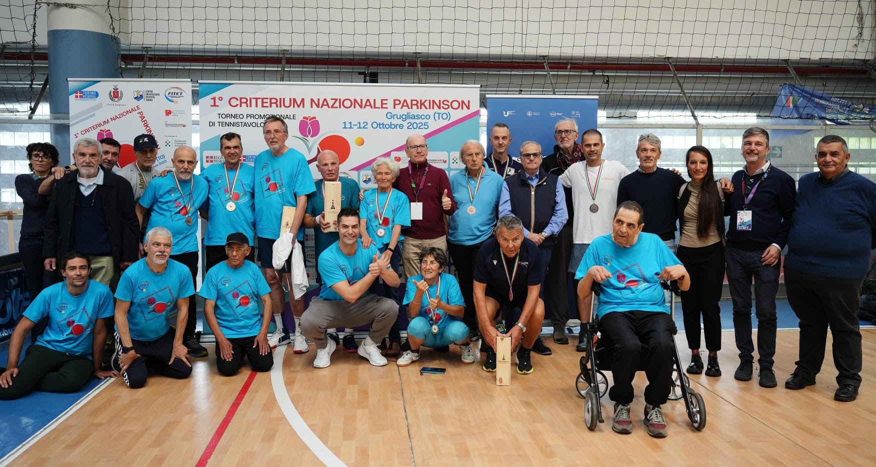 1 Criterium Nazionale Parkinson gruppo dei partecipanti