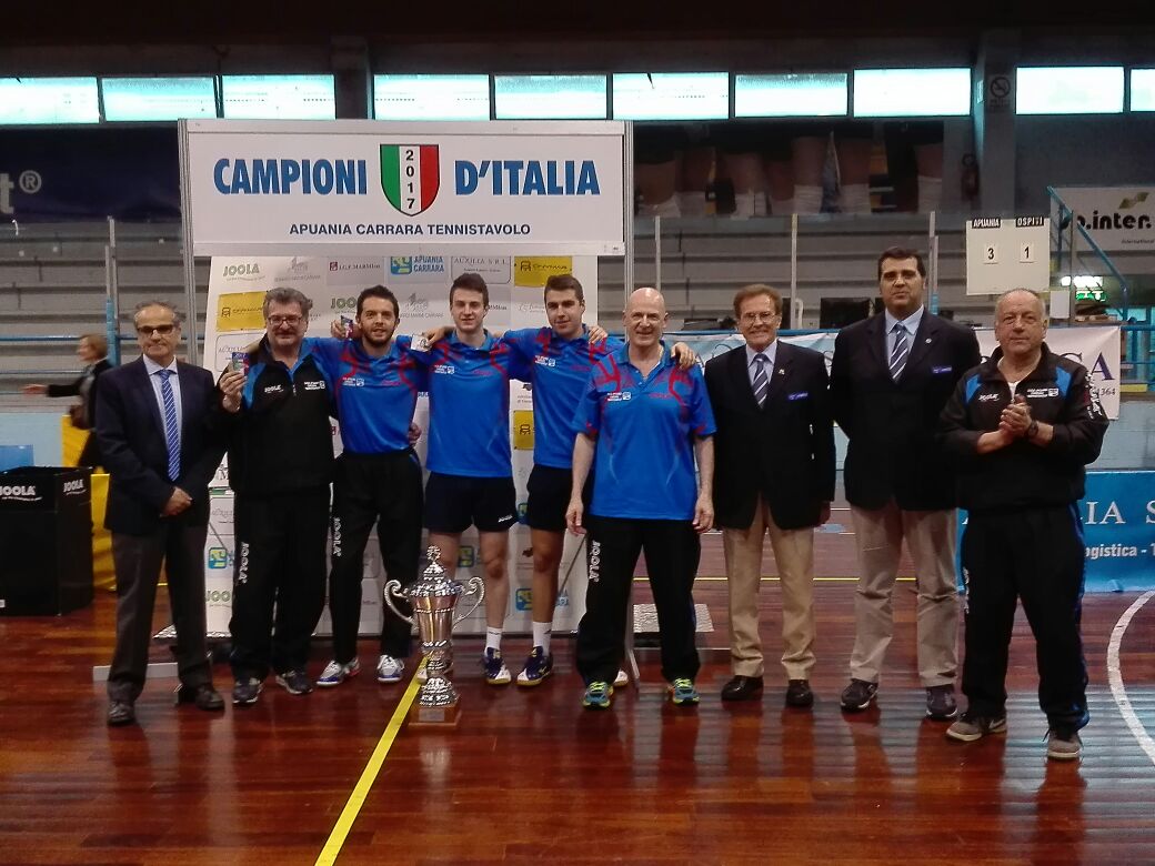 Apuania Carrara campione dItalia 2016 2017