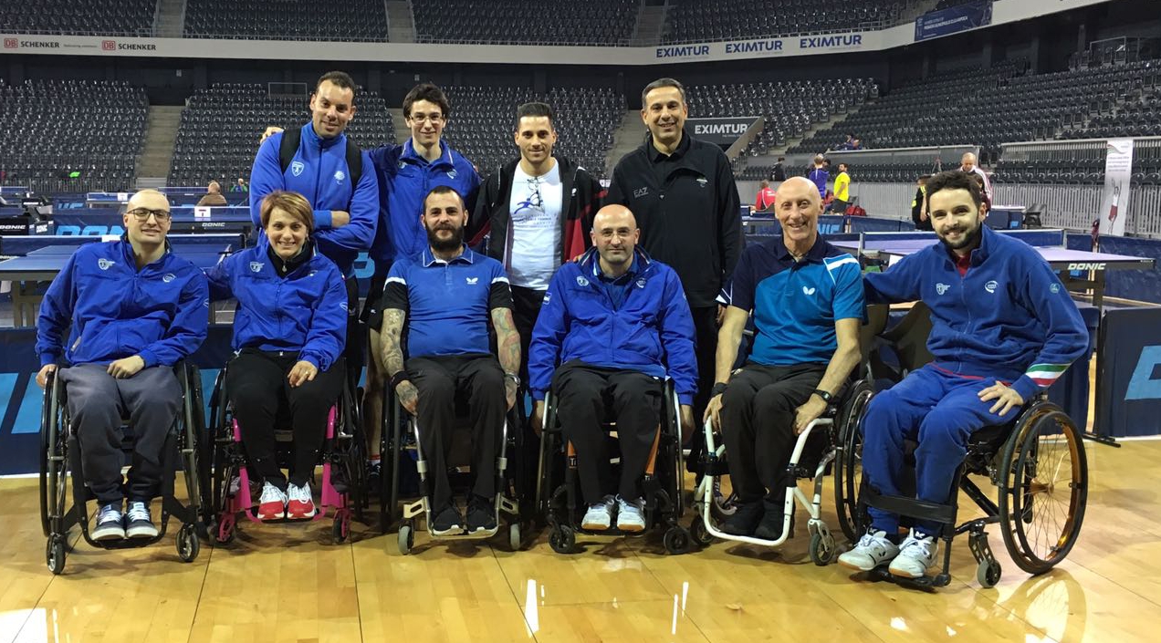 Azzurri paralimpici in Romania 2017