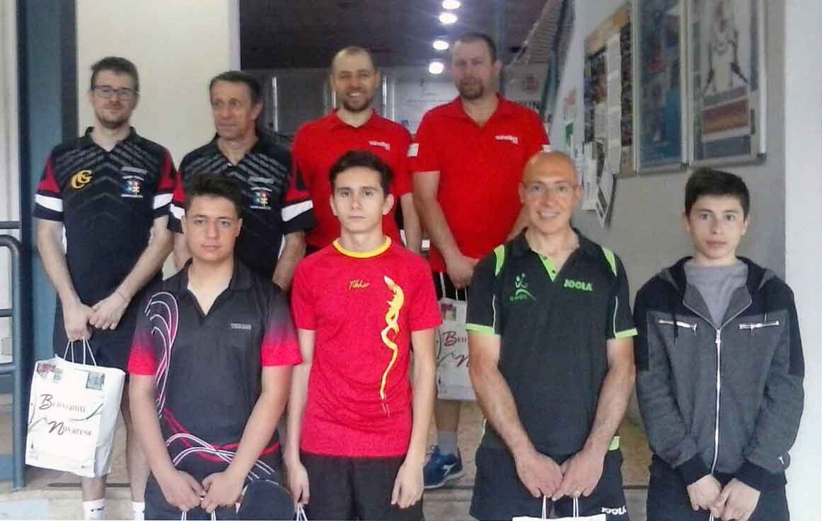 Podio doppio maschile Top 453 2000 Novara 2017