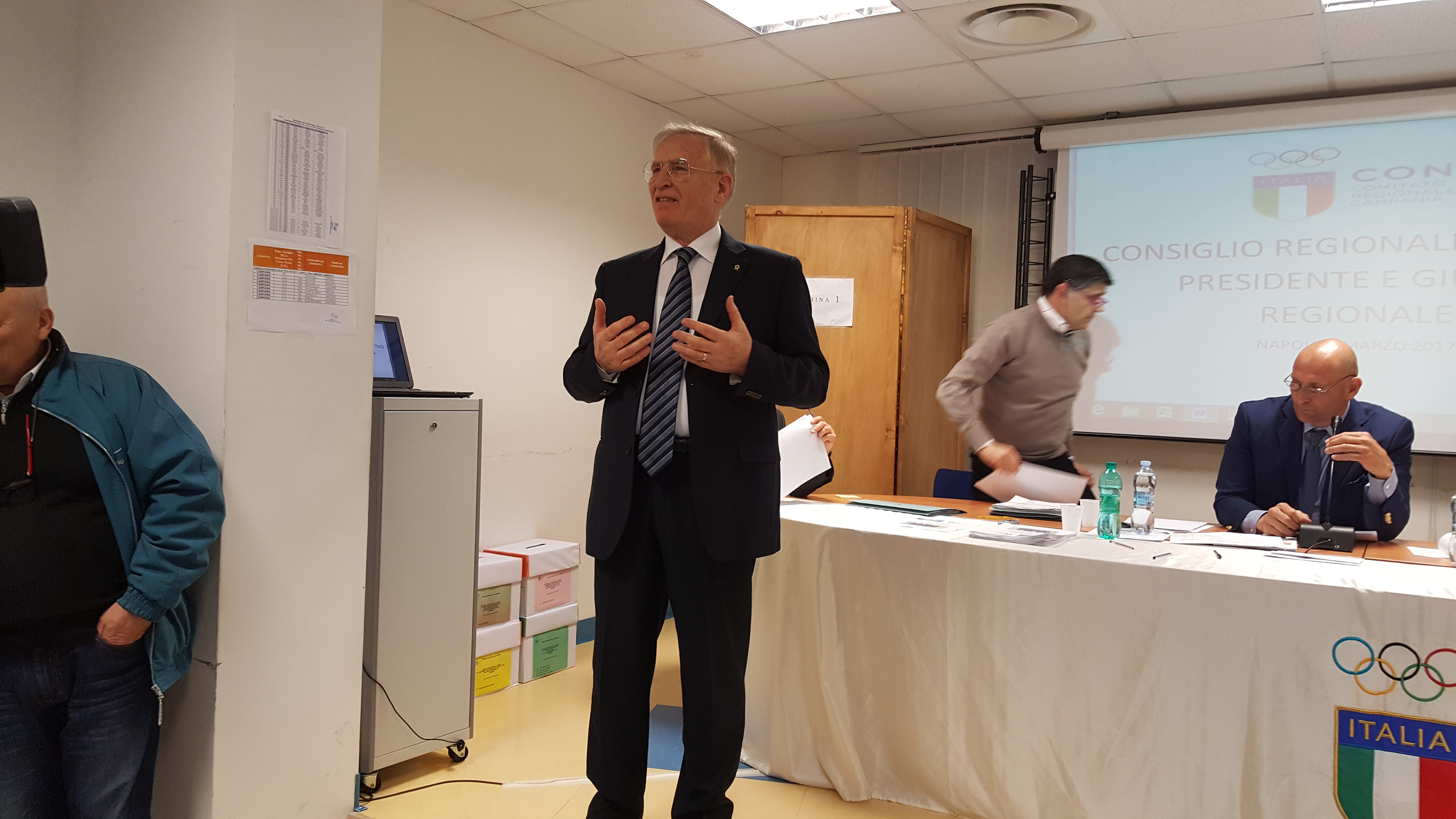 Sergio Roncelli presidente Coni Campania 2017 2020