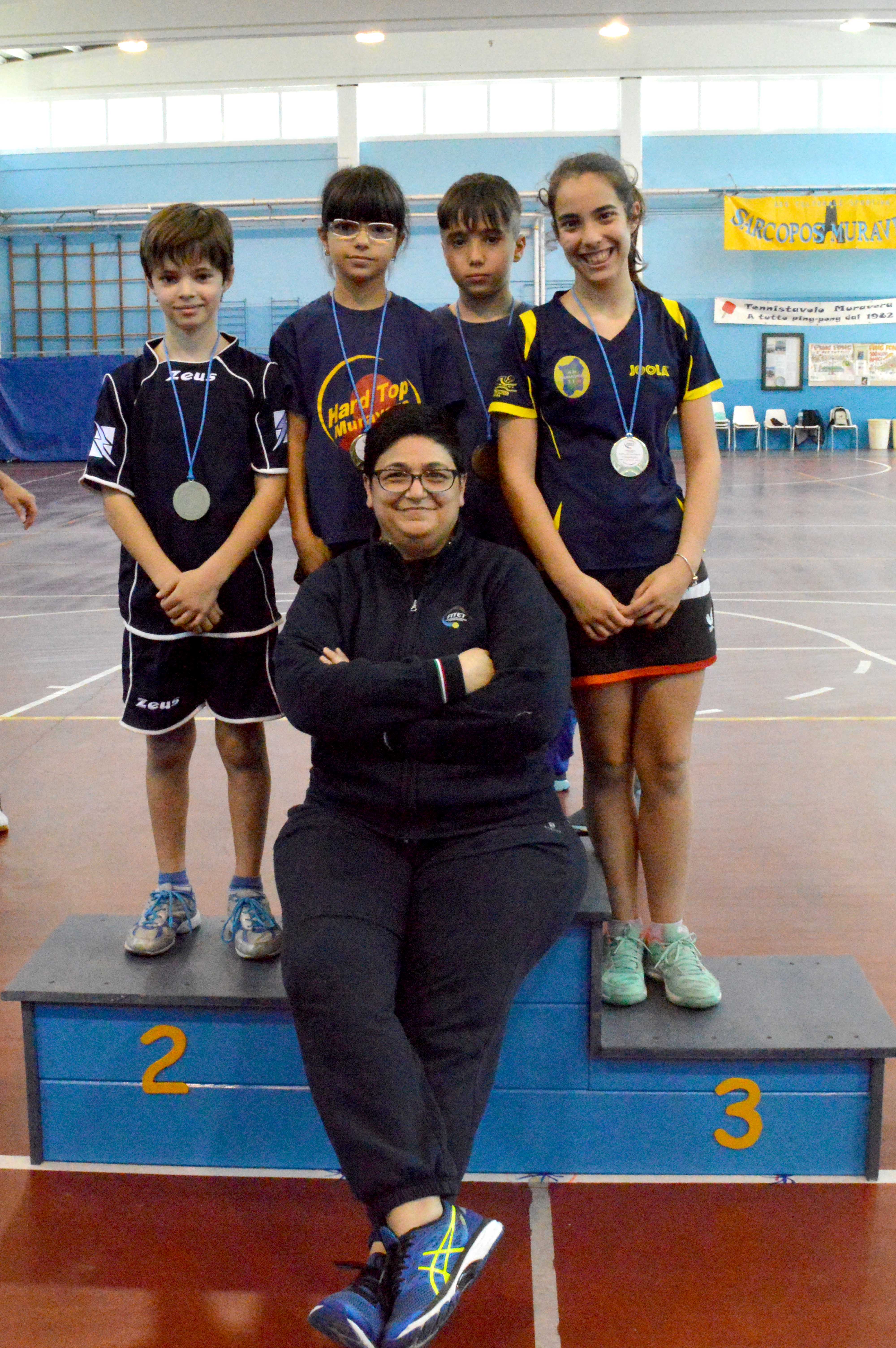 Stage Ping Pong Kids qualificati Sardegna 2017
