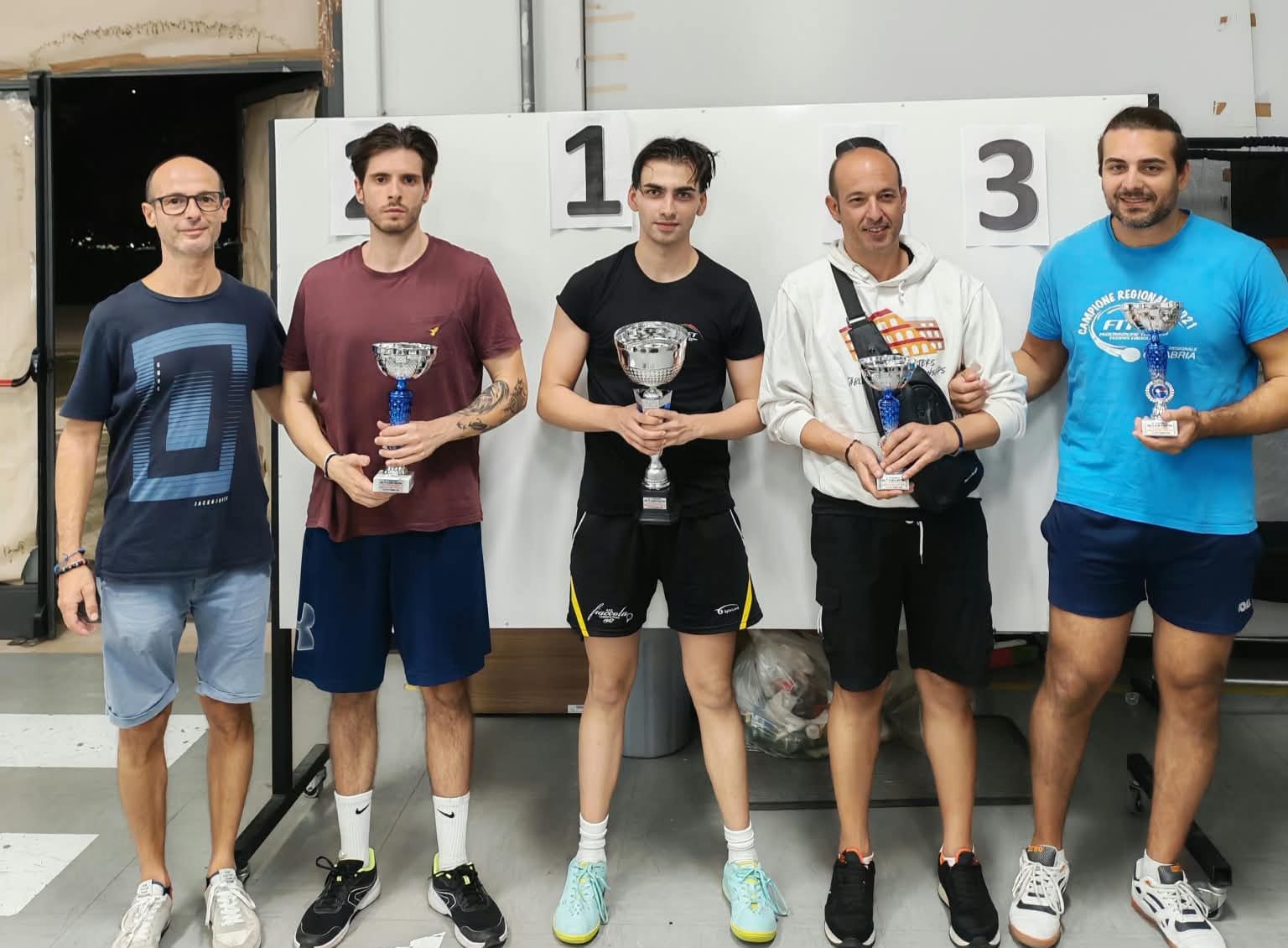 Torneo Open di Martina Franca 12 13 settembre 2026 podio del singolare Open 2