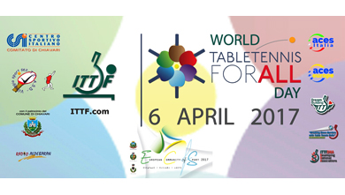 WorldTTDay2017 Chiavari banner