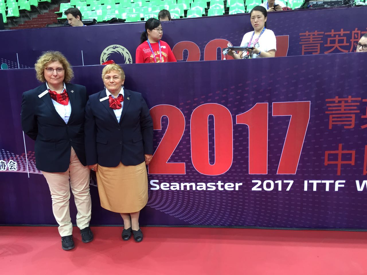 Alessandra Faina e Caterina Faragò a Chengdu