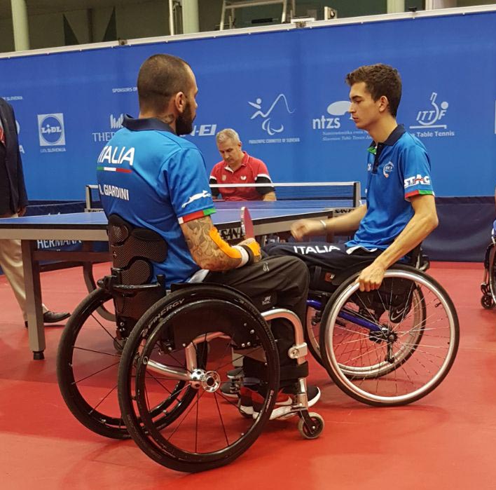 Alessandro Giardini e Matteo Orsi Europei 2017
