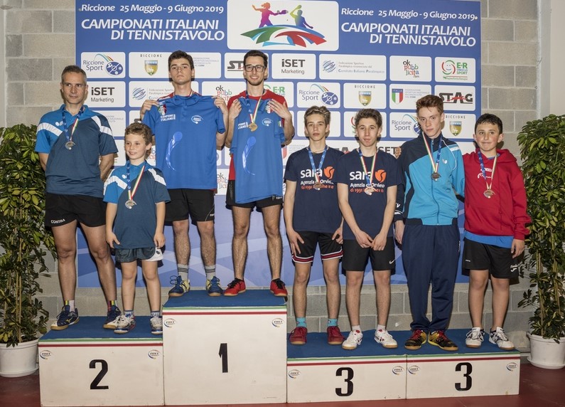 Alex Barbetta e Marco Dal Moro campioni italiani di doppio di sesta categoria del 2019