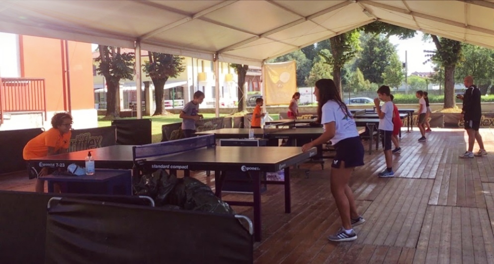 Allenamento sotto la tensostruttura foto 8
