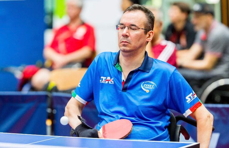 Andrea Borgato Open di Slovenia paralimpico 2018