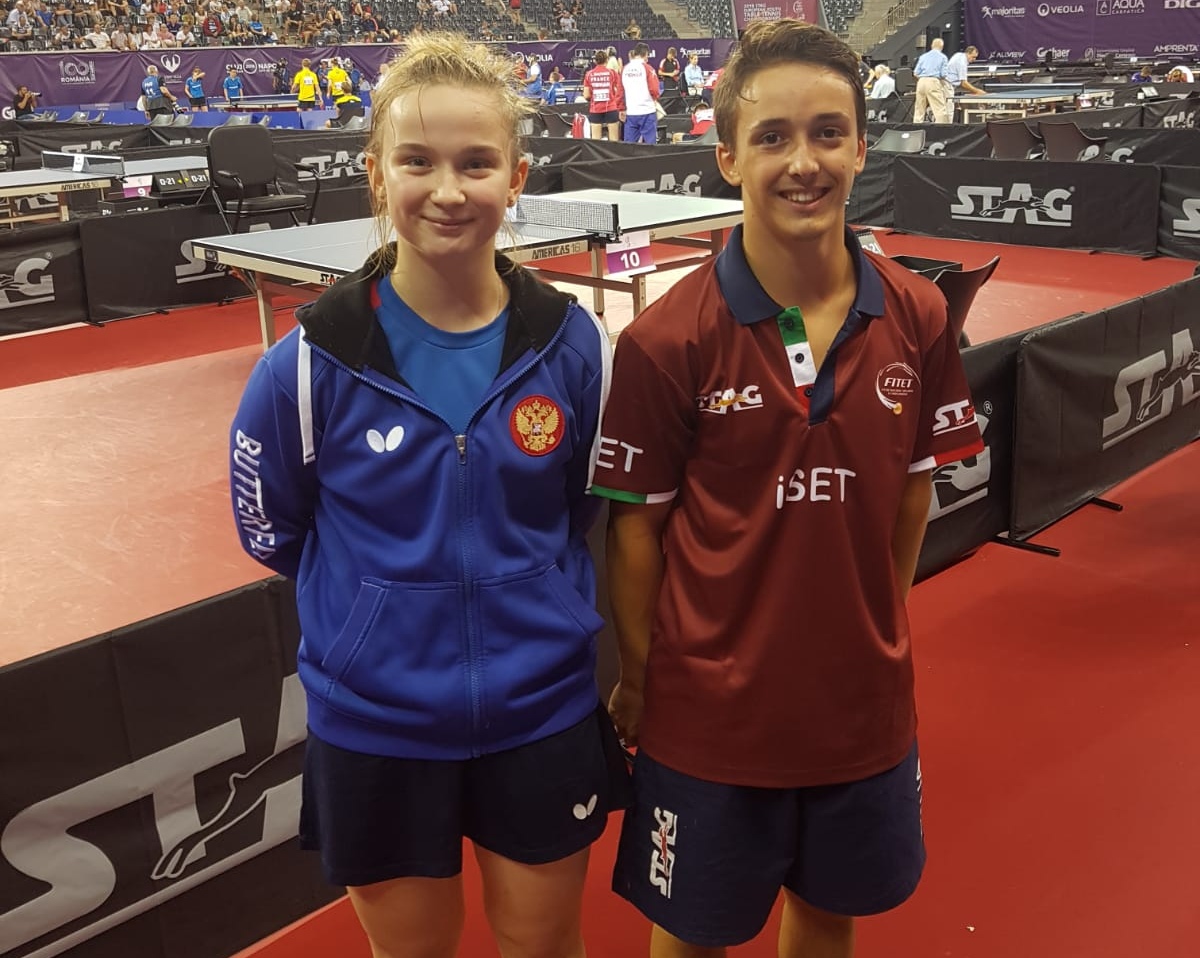 Andrea Puppo e Arina Slautina