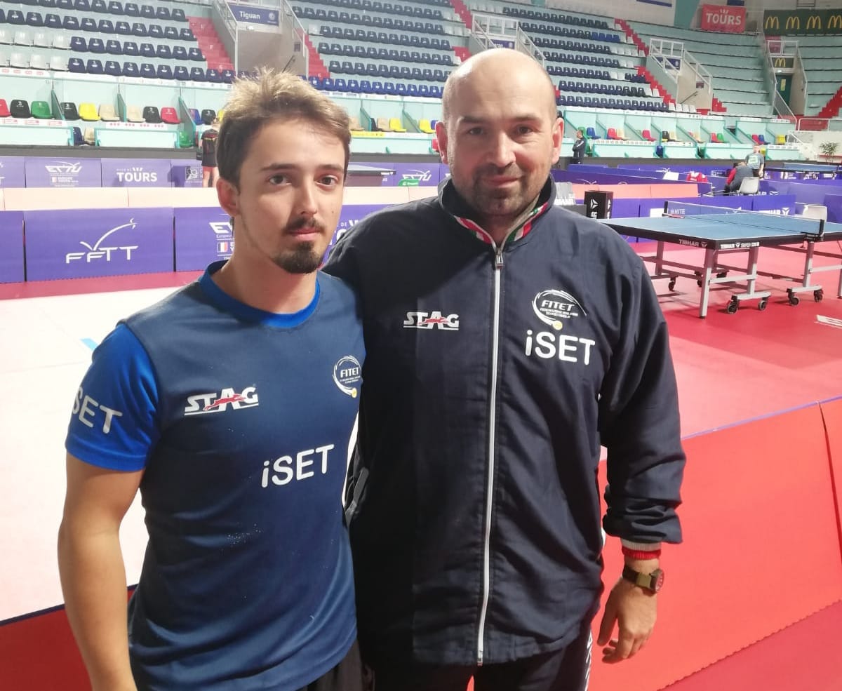 Andrea Puppo e Ivan Malagoli allo Europe Youth Top 10 di Tours 2022