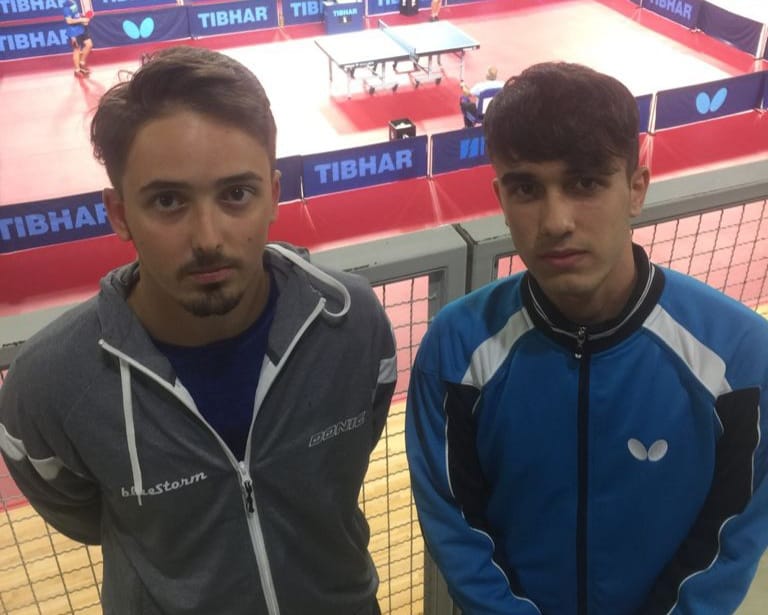 Andrea Puppo e Tommaso Giovannetti al WTT Youth Contender Varazdin 2021