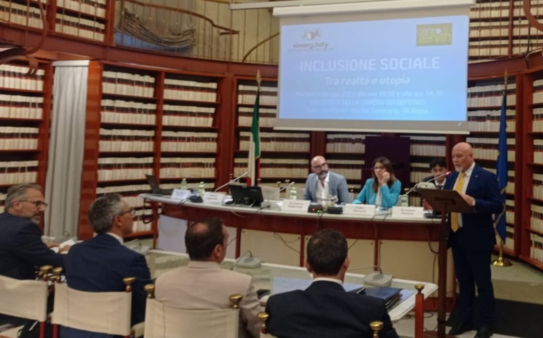 Antonio Tasso al convegno sullInclusione alla Camera dei Deputati