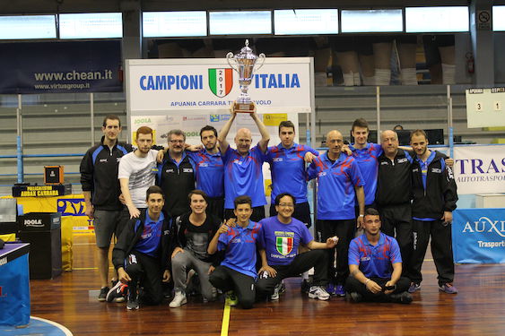 Apuania Carrara campione dItalia 2016 2017 2