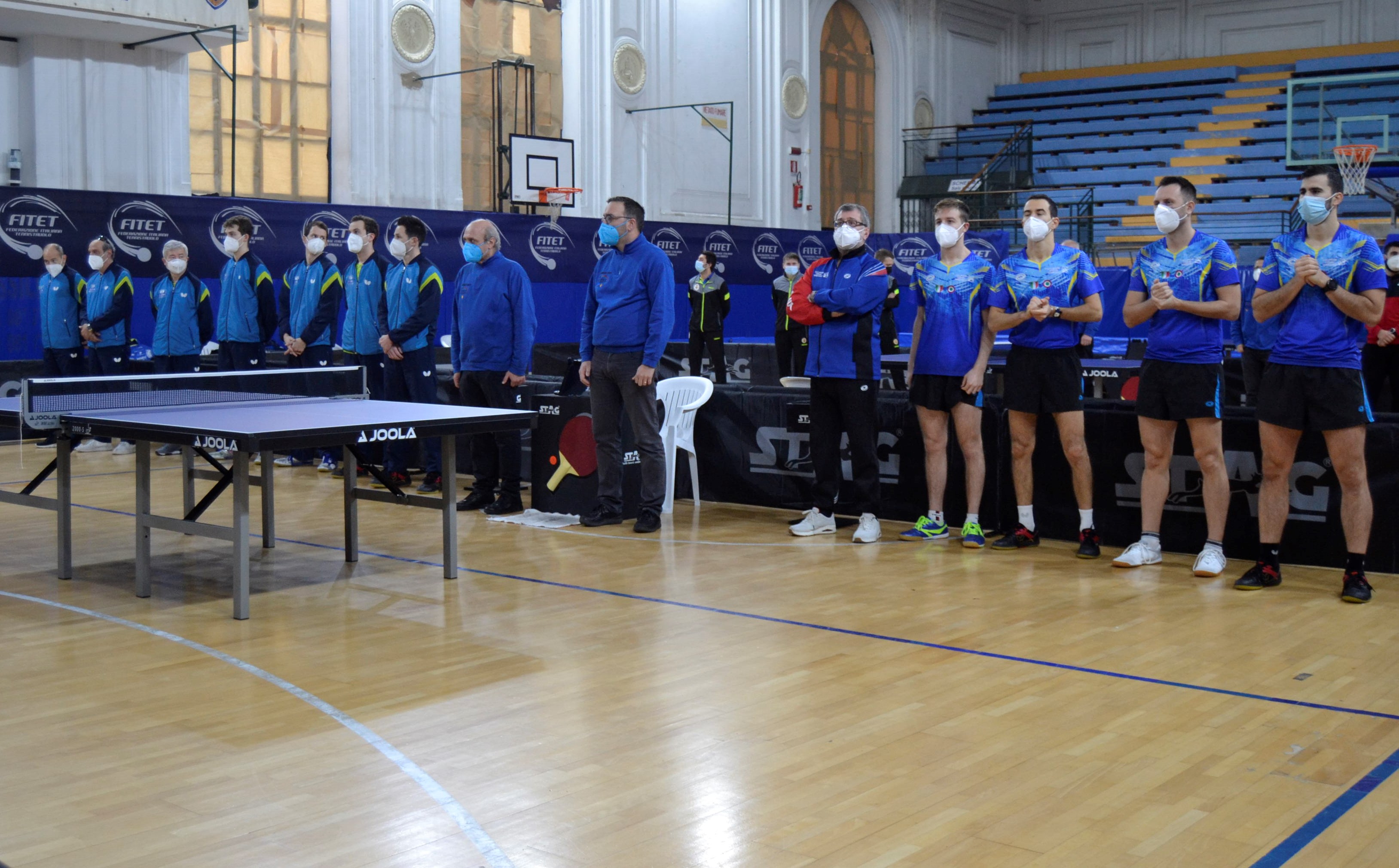 Apuania Carrara contro Top Spin Messina nella finale di Coppa Italia 2022